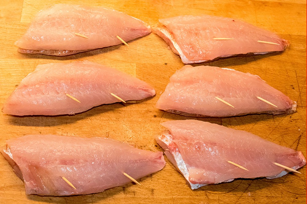 Triglie dorate e risotto copia