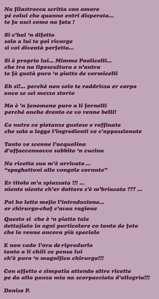 Filastrocca di Denise