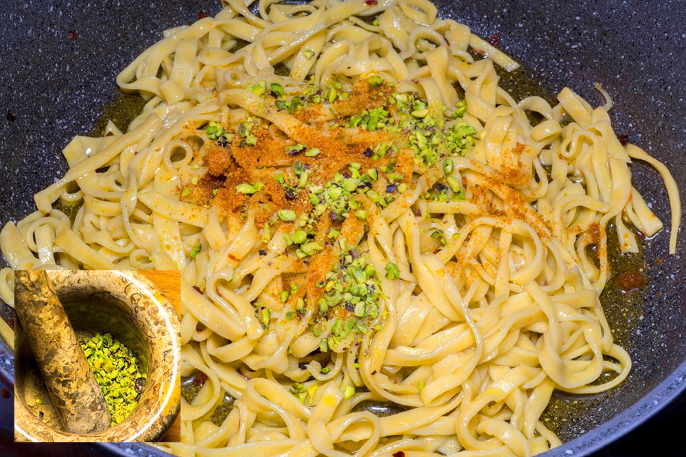 Fettuccine della nonna, bottarga e scorza di limone 08