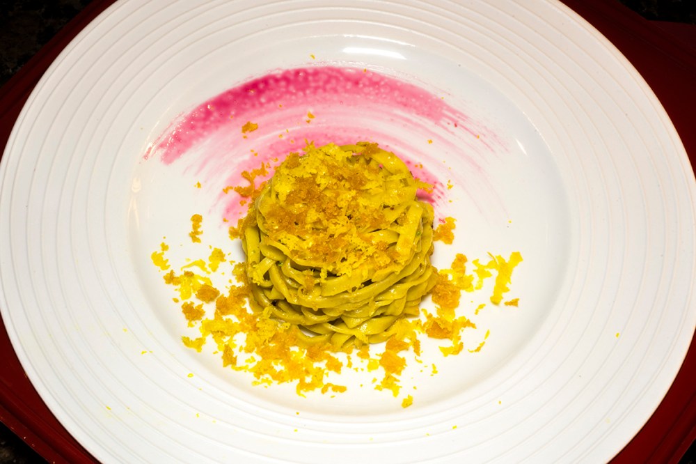 Fettuccine della nonna, bottarga e scorza di limone 10