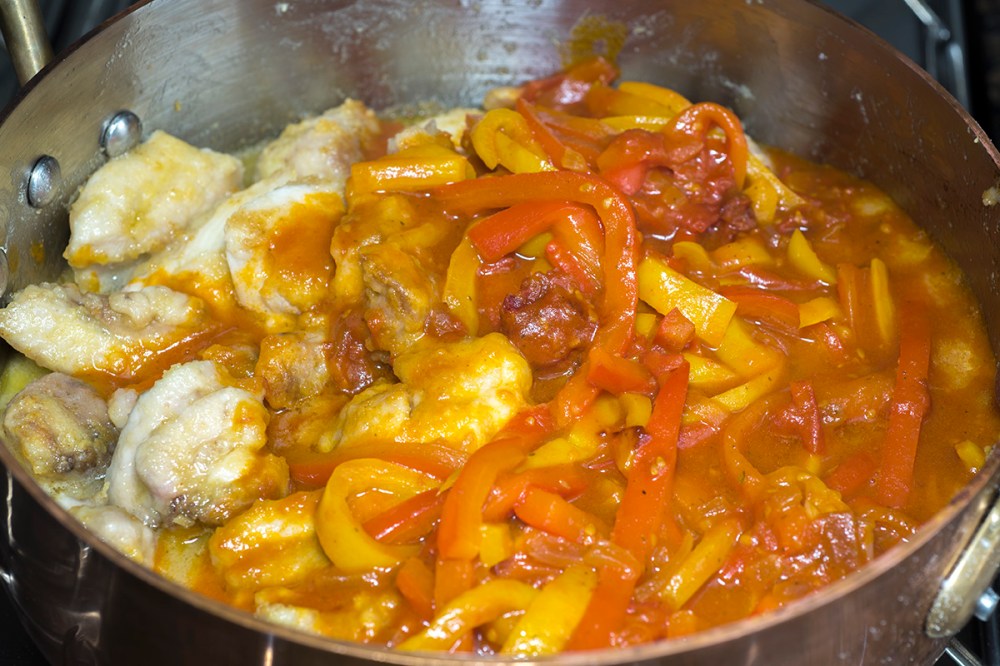 Pollo con i peperoni 26