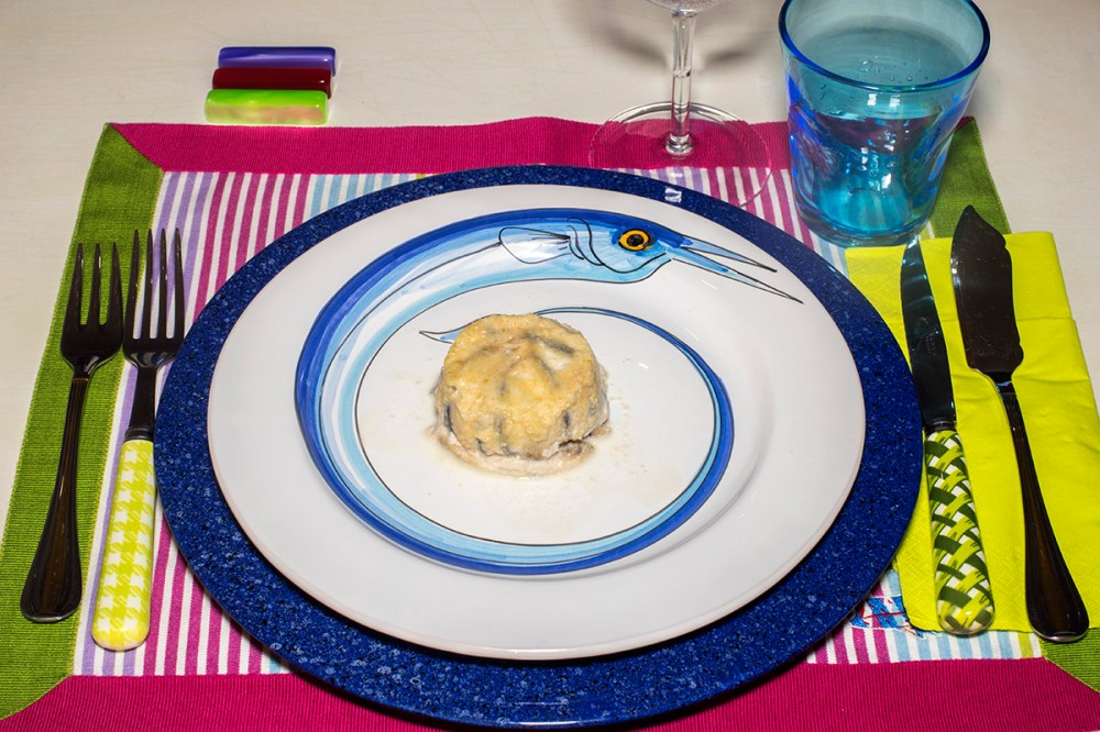 Sformatino di acciughe e bufala 15